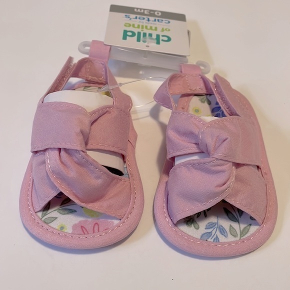 Carter’s Child of Mine Newborn Shoes - 3 Pair - Picture 4 of 8